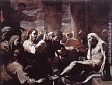 Mattia Preti Famous Paintings - The Raising of Lazarus
